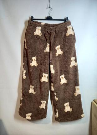 Теплющие меховые штаны размер xl