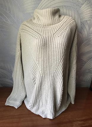 Свитер под горло оверсайз 52-56 рр