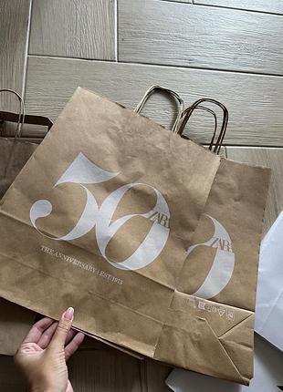 Подарочный пакет зара zara