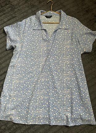 Сукня прямого крою у квітковий принт розмір 22-24