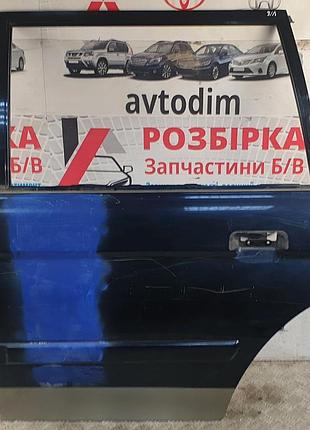 Двери задние левые в1е темно синие mr981911 mitsubishi pajero sport 1 rhd