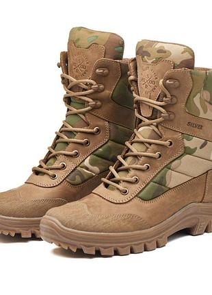 Br s  тактические демисезонные берцы цвет: койот/ мультикам