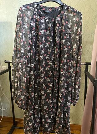 Дуже гарна осіння жіноча сукня