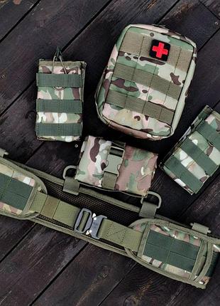 Br s  разгрузочный ремень рпс + 4 подсумка мультикам