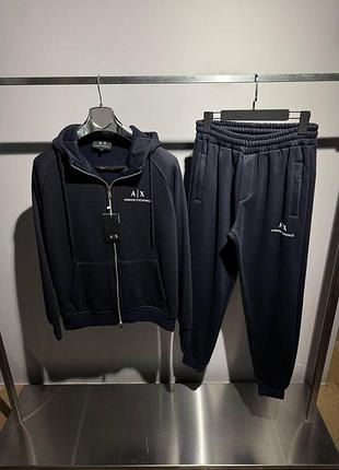Теплый спортивный костюм на флисе арман