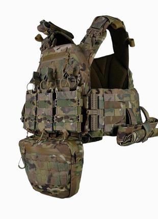 Br s  плитоноска cen.2 cordura1000d nir мультикам+ 8 подсумков