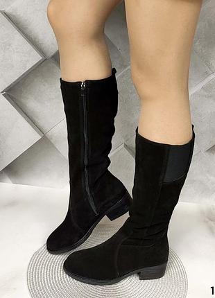 ❄️ жіночі черевики чорні дуже стильні зимові  ❄️