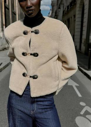 Двостороння куртка з застібками-тогл