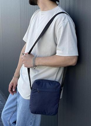 Br s барсетка синя без лого