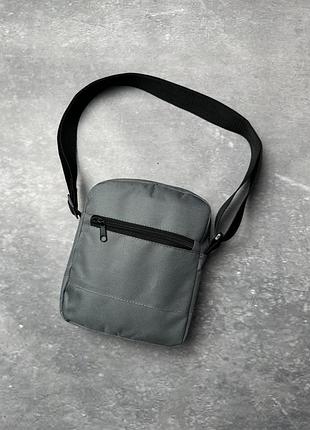 Br s  борсетка серая без лого маленькая