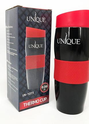 Термокружка unique un-1073 0.38 л термокружка для школьников, качественный семейный термос. цвет: красный br s