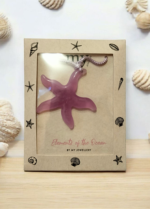 Украшение на шею в виде звезды