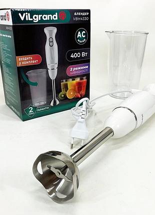Блендер vilgrand vbh4330. колір: білий br s