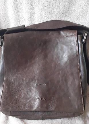 Сумка кожаная мужская strellson