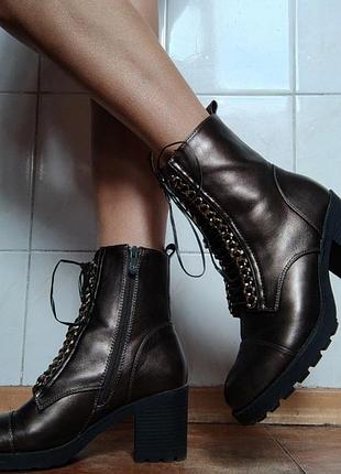 Сапоги из экокожи 38 р