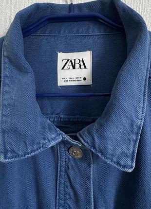 Продам джинсовий укорочений жакет zara