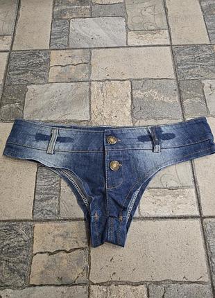 Шорти міні джинсові