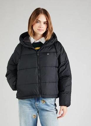 Куртка утепленная с капюшоном tommy jeans