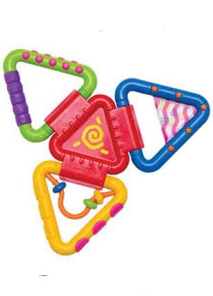 Развивающая игрушка прорезыватель пирамидка