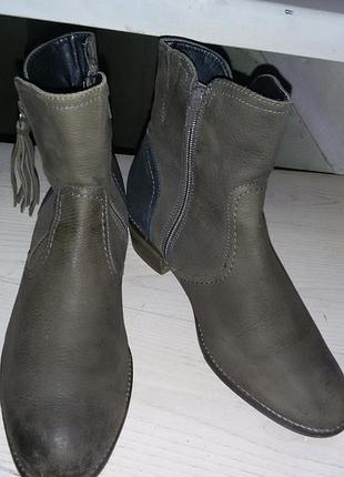 Helioform (нидерланды)-демисезонные нубуковые ботинки р.38-38 1/2 (25 см)