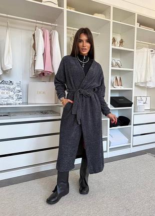 Кардиган подовжений