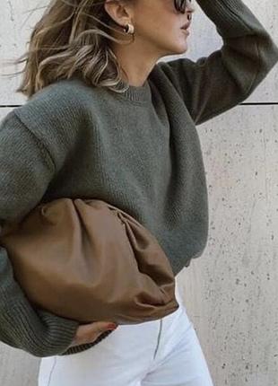 Светр zara 100% шерсть