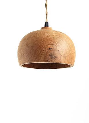 Люстра з дуба ручної роботи(1129)