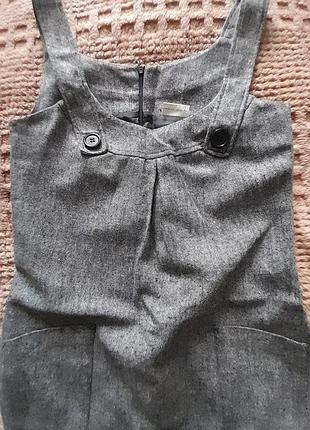 Женский теплый сарафан.