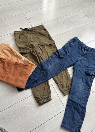 Продам лотом штанці на хлопчика 122 розмір