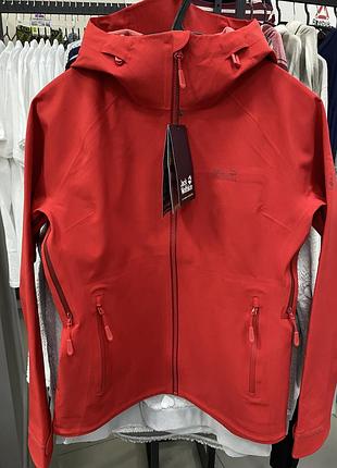 Куртка softshell жіноча роз. s від jack wolfskin нова