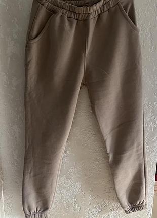 Жіночі теплі спортивні штани на флісі