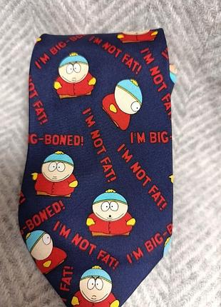 Галстук из шелка "полуденный парк"