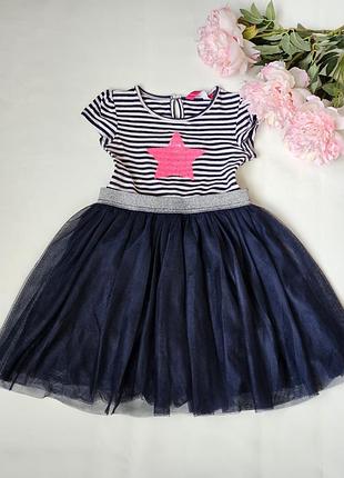 Детское платье платье для девочки young dimension, 4-5 лет