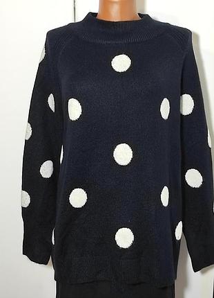 ❤️светр в горохи uk 22