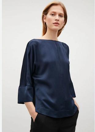 Красива блуза топ з відкритою спиною та широкими рукавами кімоно cos