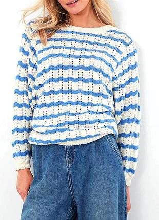 ❤️ свитерик,ажурная вязка,uk 14