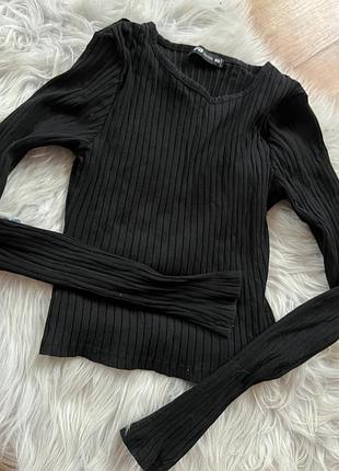 🖤чорний топ на зав’язках на талії