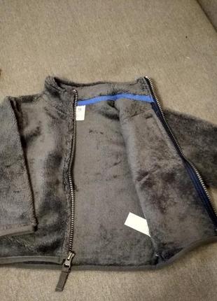 Новый бомбер куртка пуловер меховой кофта carter's, сша, мальчику на 1-2 года, размер 18м3 фото