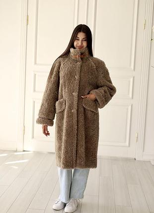 Натуральна шуба 100% меринос