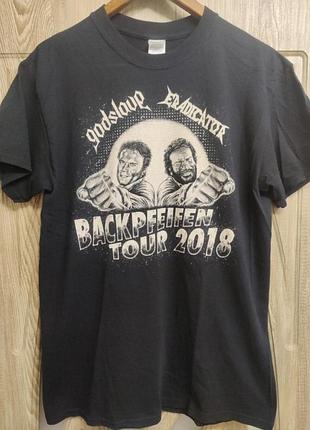 Футболка godslave eradicator tour 2018 , german thrash metal
