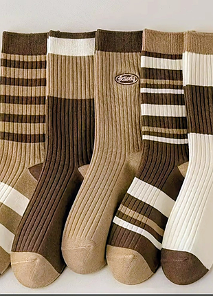 Женские полосатые носки