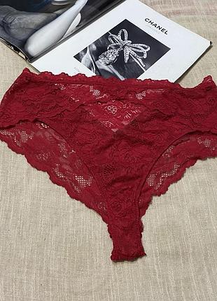 Intimissimi чудові червоні мереживні трусики