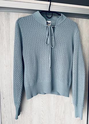 Кофтинка ажурна светр джемпер 3