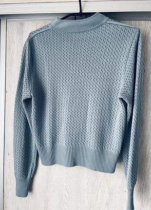 Кофтинка ажурна светр джемпер 7