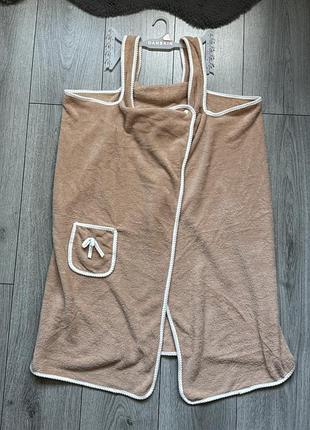 Рушник халат для ванни новий