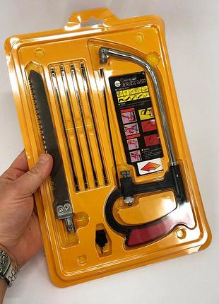 Ножівка по дереву hlv в наборі з пилками