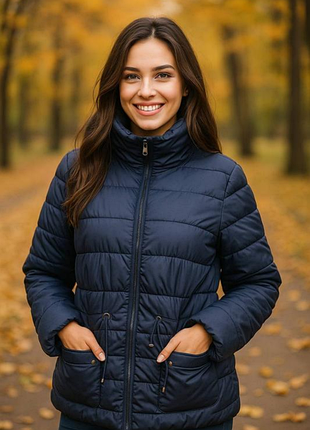 Куртка жіноча тепла розмір 2xl-3xl (52-54)