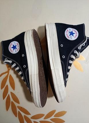 Converse x comme des garcons кеды размер 40 6