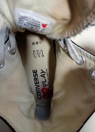 Converse x comme des garcons кеды размер 40 9