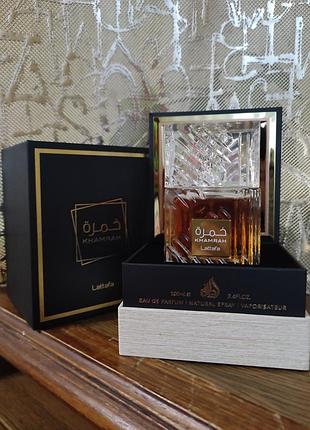 Арабский парфюм lattafa khamrah.